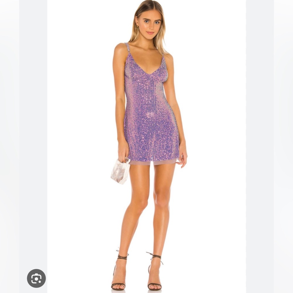 Free People Gold Rush Mini Dress